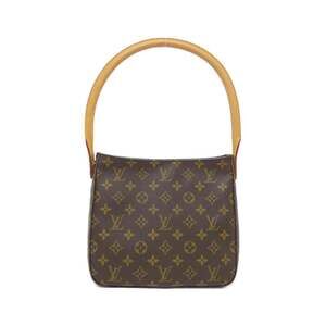 LOUIS VUITTON Brown Monogram Looping MM Shoulder Bag